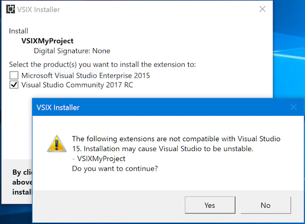 It S Time To Change The Vsix Manifest Of Your Extension To V3 For Visual Studio 17 Compatibility Visual Studio Extensibility Vsx