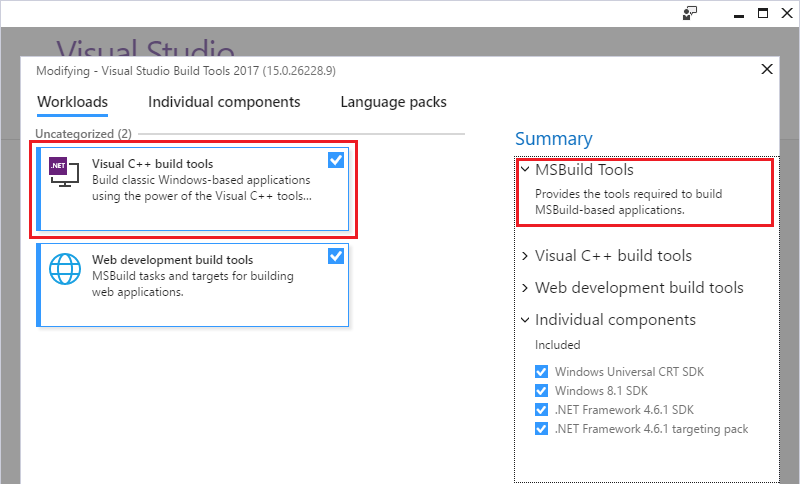 Building a VSIX extension with the Visual Studio 2017 Build Tools | Visual  Studio Extensibility (VSX)